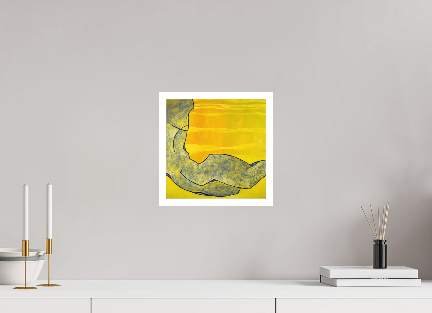 30 x 30 cm, Hahnemühle Photo Rag Bright White Am Strand - Fine Art Print