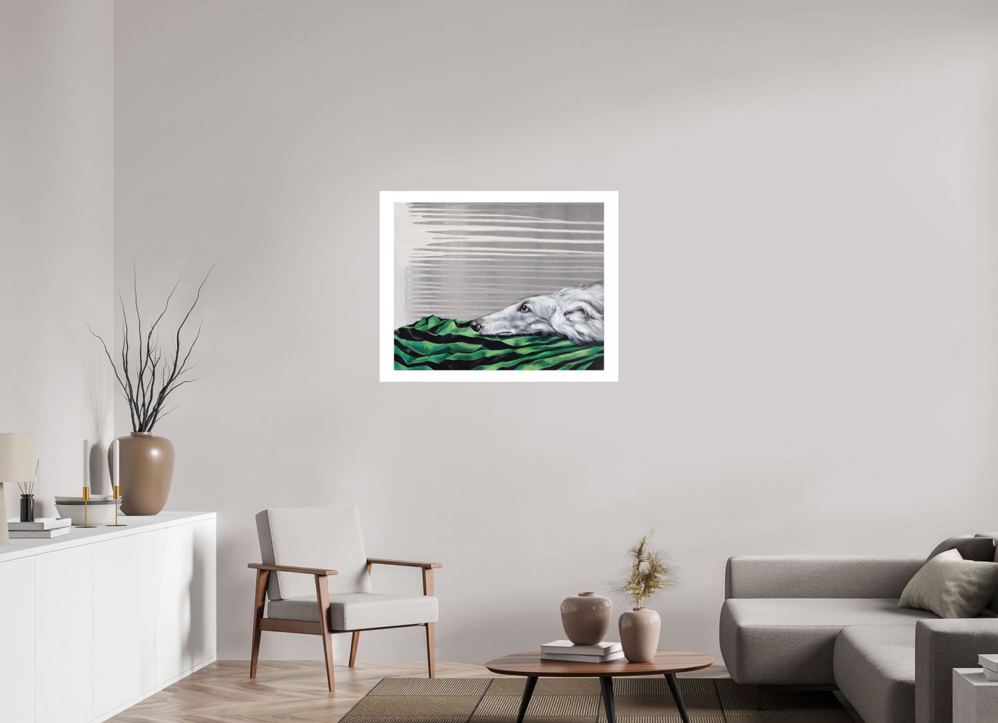 100 x 80 cm, Hahnemühle German Etching Entspannt - Fine Art Print