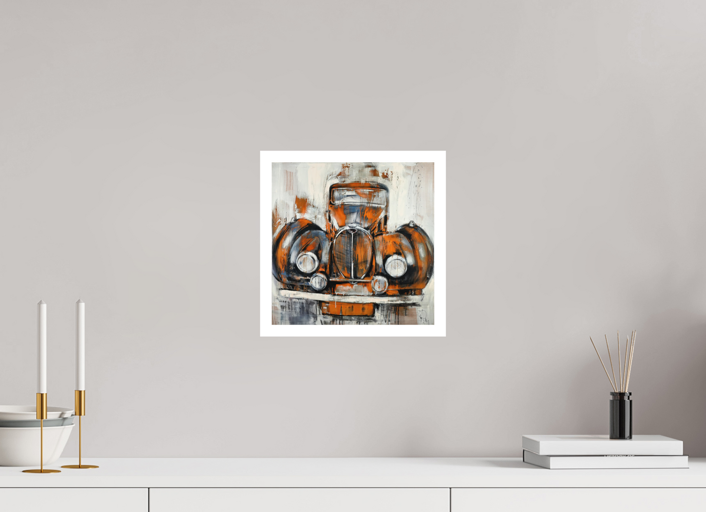 30 x 30 cm, Hahnemühle German Etching EisDora - Fine Art Print