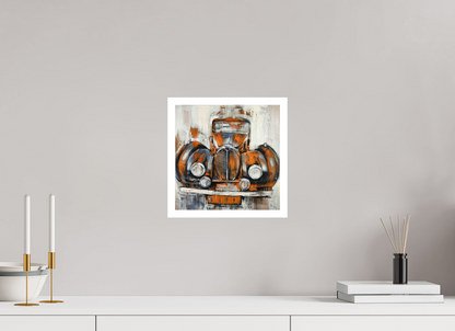 30 x 30 cm, Hahnemühle German Etching EisDora - Fine Art Print