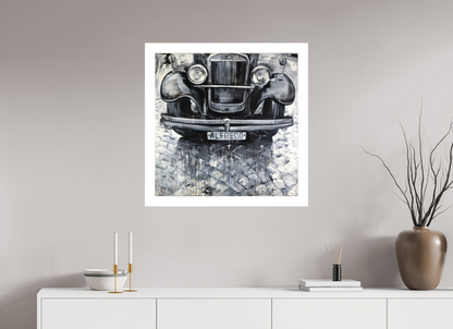 80 x 80 cm, Hahnemühle German Etching Alfredo - Fine Art Print