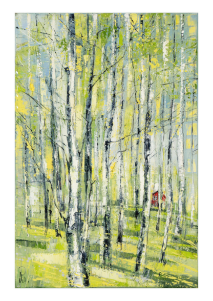 Main image Birken Sommer - Fine Art Print