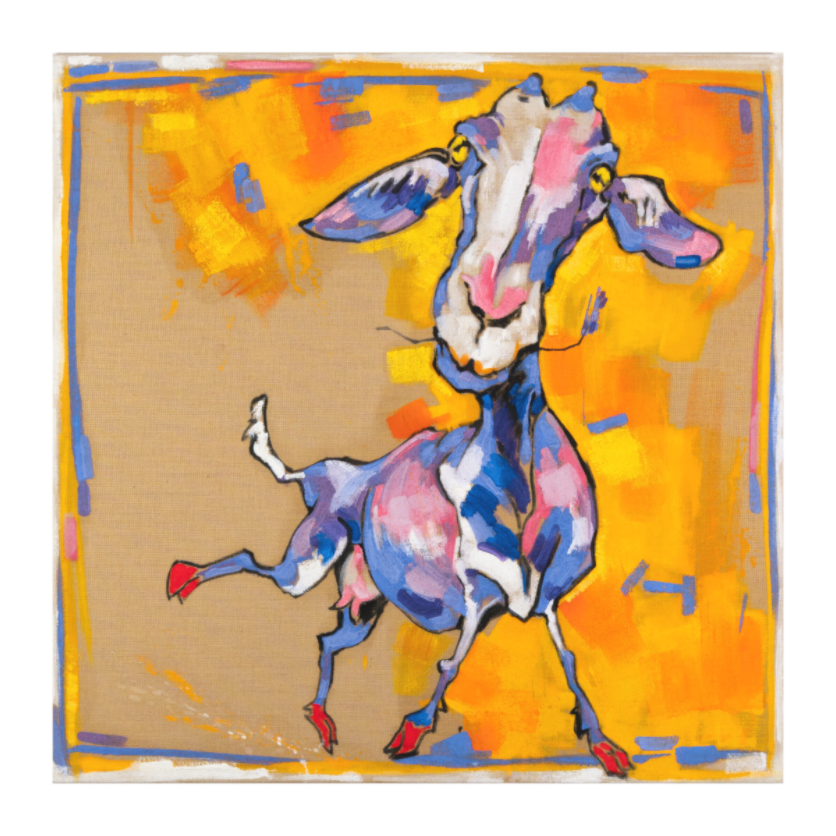 Main image Lustige Ziege - Fine Art Print