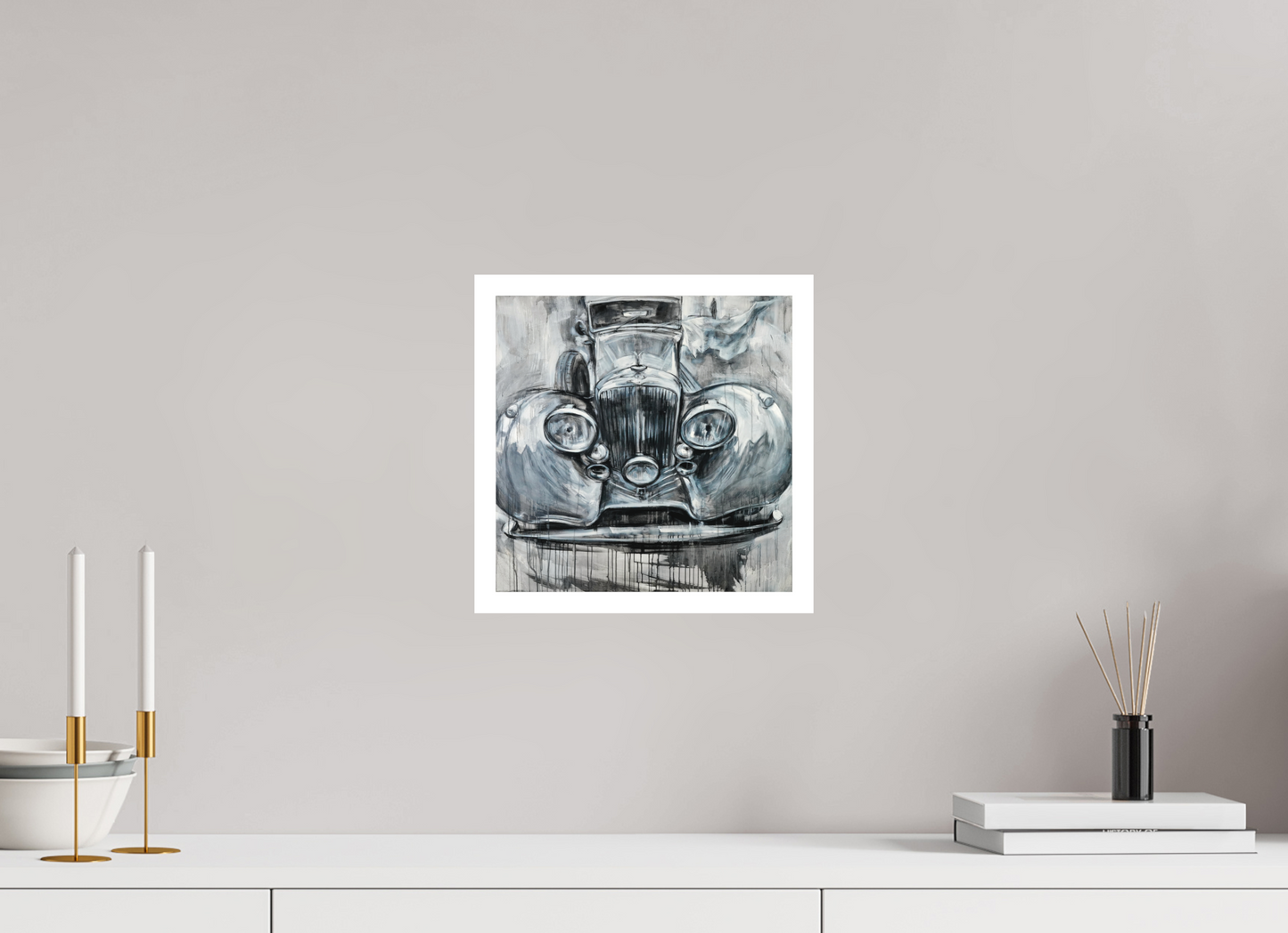30 x 30 cm, Hahnemühle German Etching Aurèlie - Fine Art Print