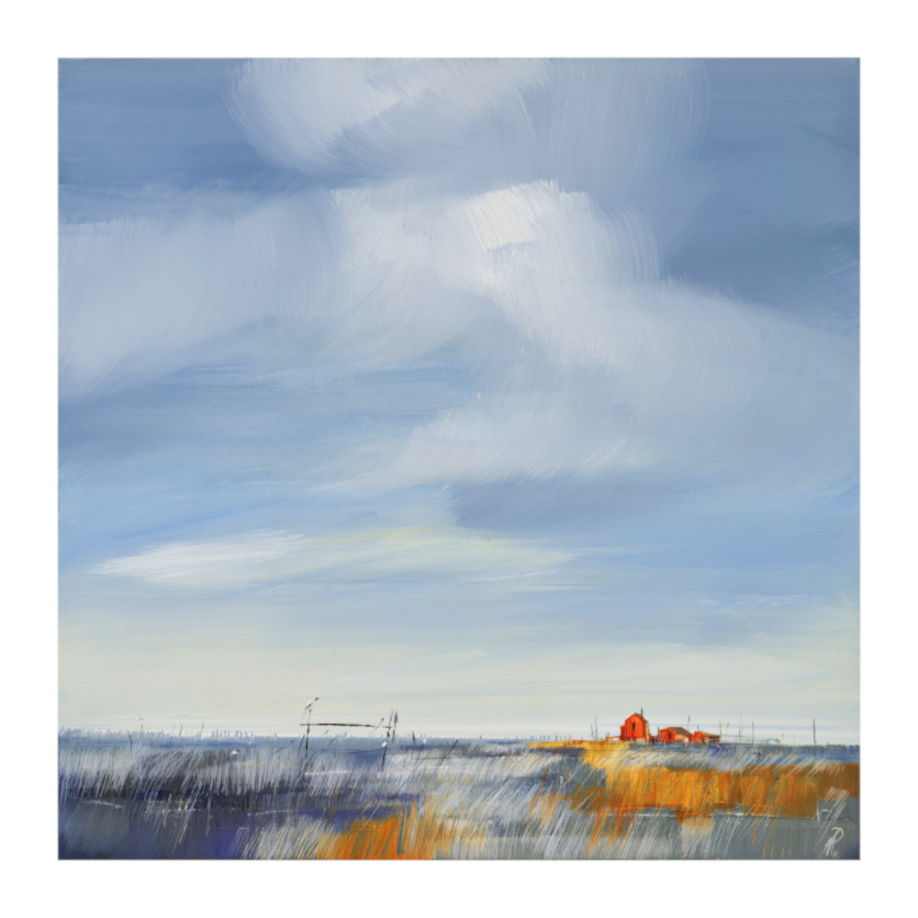 Main image Rote Häuser - Fine Art Print