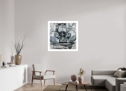 100 x 100 cm, Hahnemühle German Etching Aurèlie - Fine Art Print