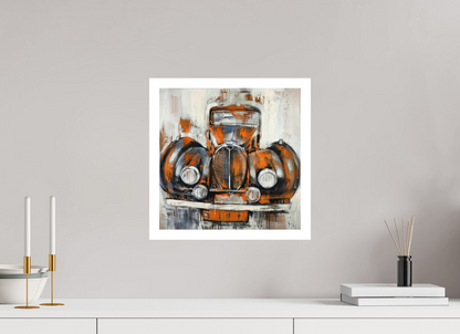 40 x 40 cm, Hahnemühle German Etching EisDora - Fine Art Print