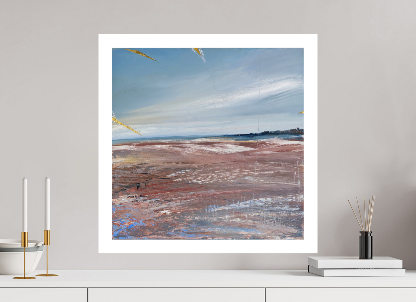 60 x 60 cm, Hahnemühle German Etching Borkum - Fine Art Print