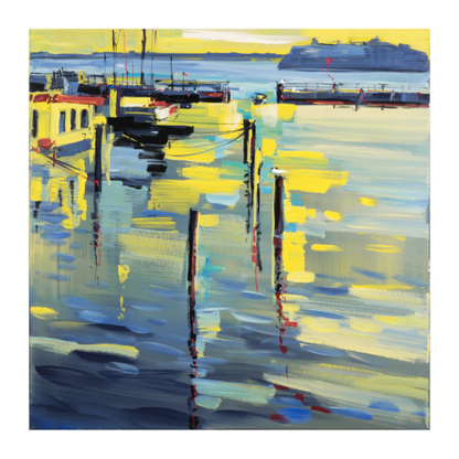 Main image Gelbe Farbnuance - Fine Art Print