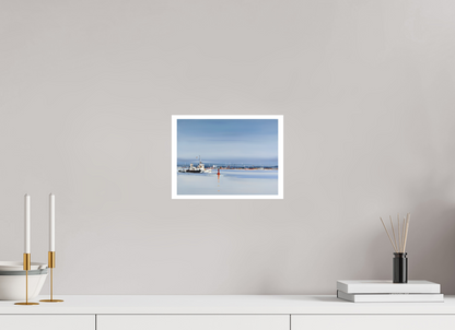 28 x 21 cm, Hahnemühle German Etching Kiel-Panorama - Fine Art Print