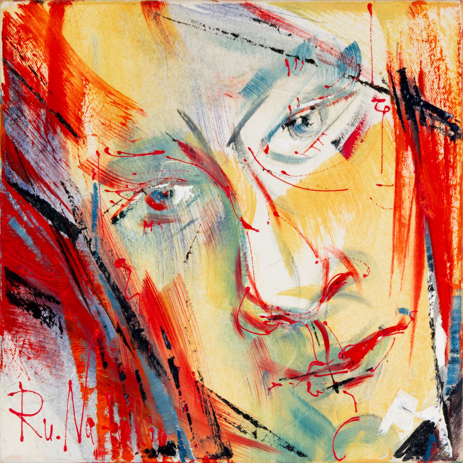 Abstraktes Portrait 1 Bild 1