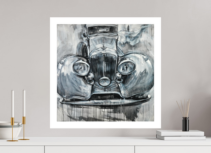 60 x 60 cm, Hahnemühle German Etching Aurèlie - Fine Art Print