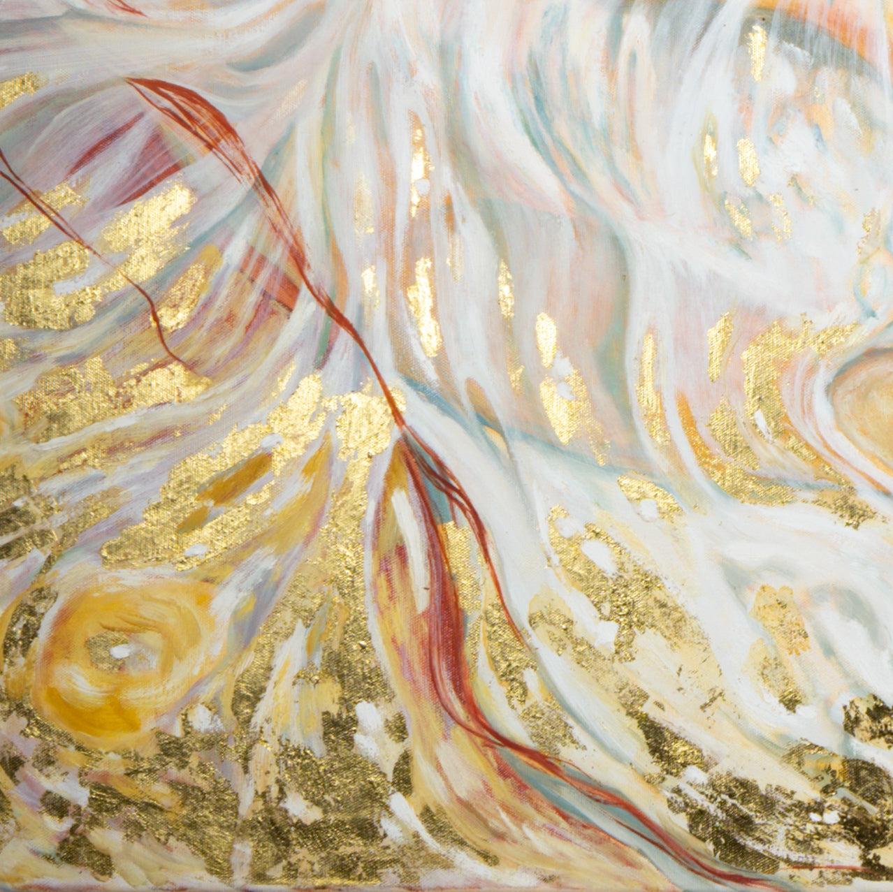 Badende mit goldener Kugel Bild 5