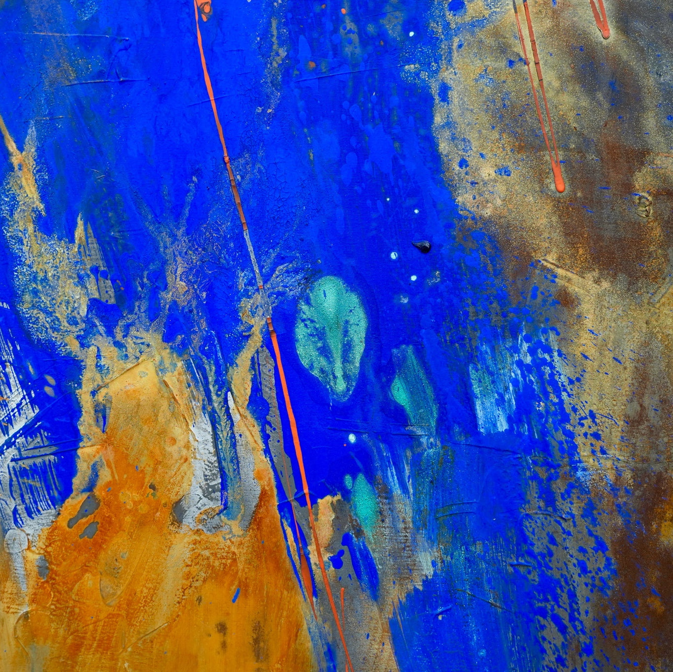 Blauer Kimono Bild 3