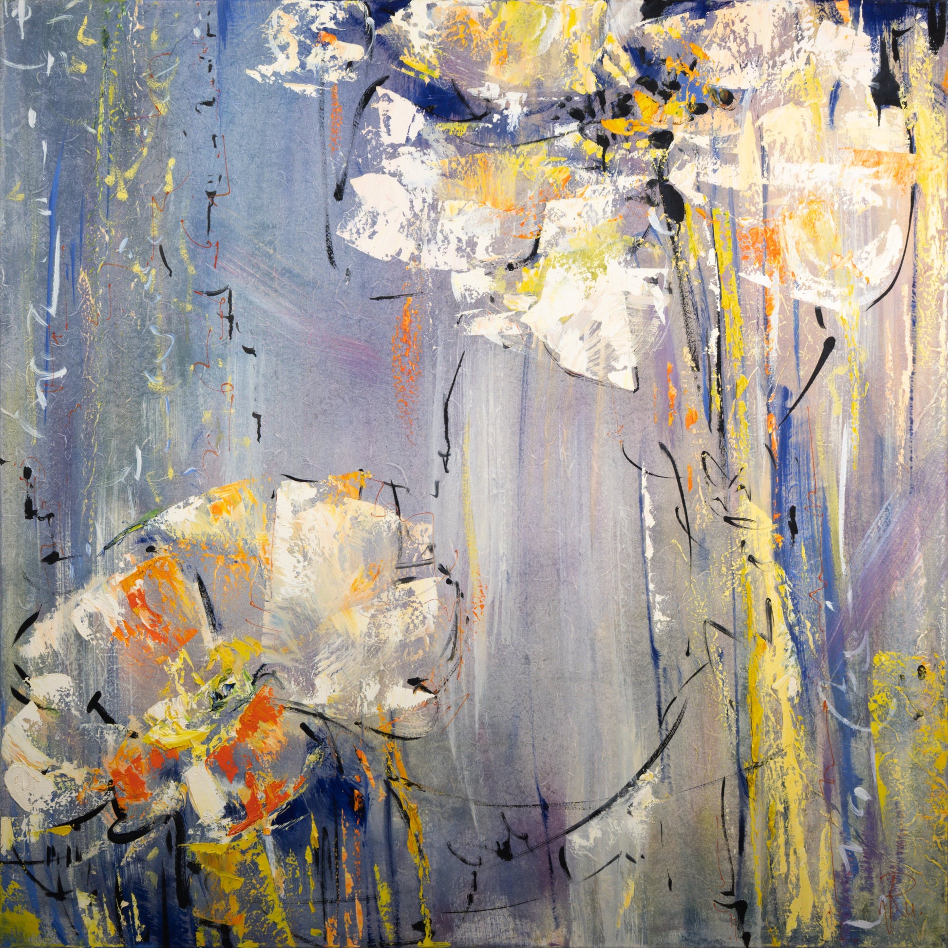 Blumen im Lila Bild 1