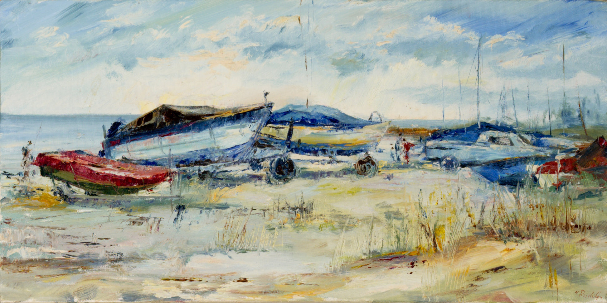 Boote in Kieler Bucht Bild 1