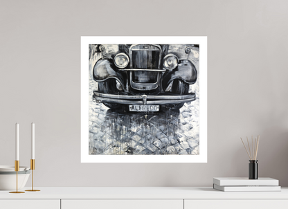 50 x 50 cm, Hahnemühle German Etching Alfredo - Fine Art Print