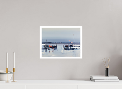40 x 30 cm, Hahnemühle German Etching Heikendorf - Fine Art Print