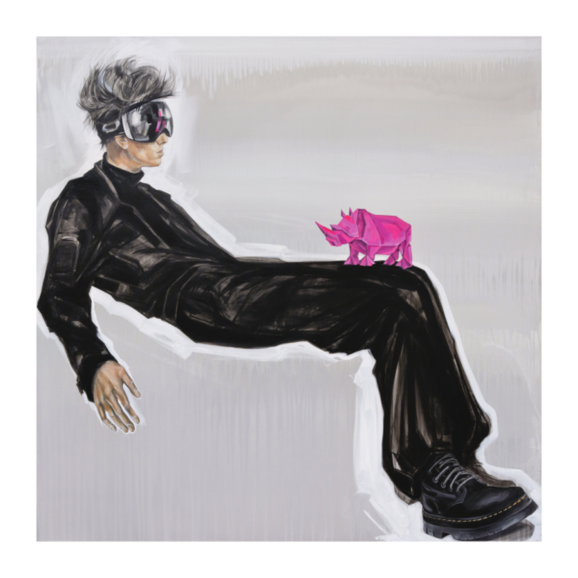 Main image Junge mit Skibrille - Fine Art Print