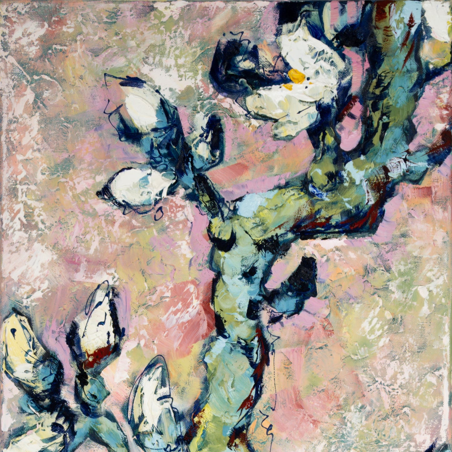 Magnolienblütenzweig Bild 3