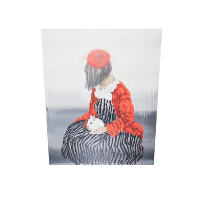 Mädchen im Schiele-Kleid Bild 2