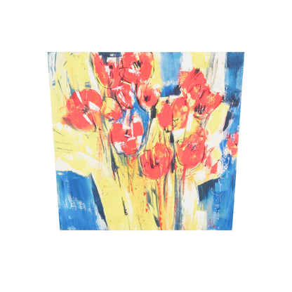 Rote Tulpen in Packpapier Bild 2