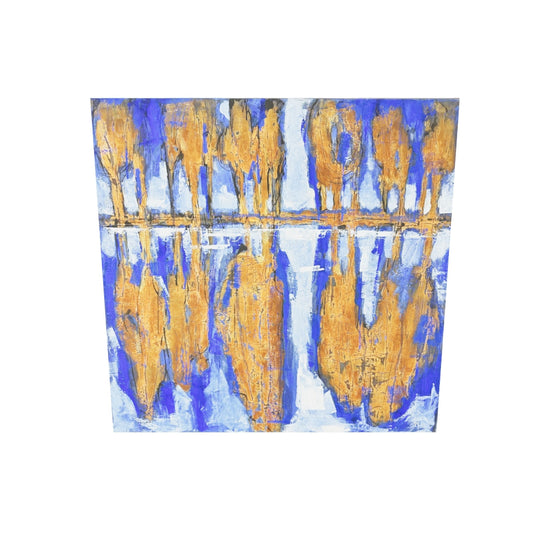 Spiegelung in Blau Bild 2