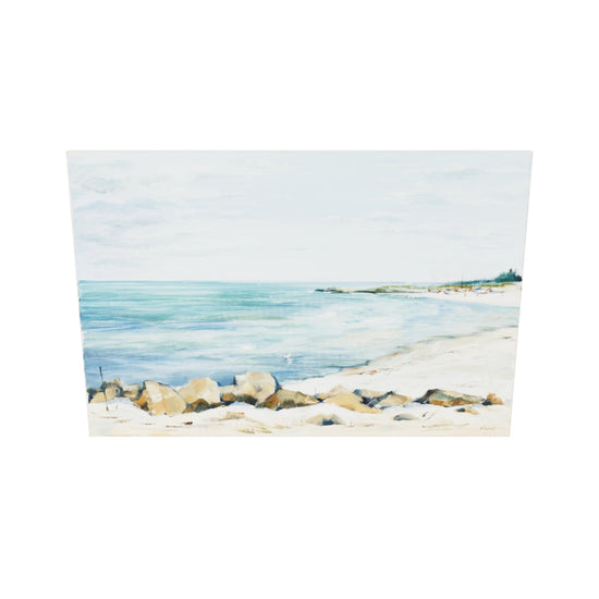 Strand mit Booten Bild 3