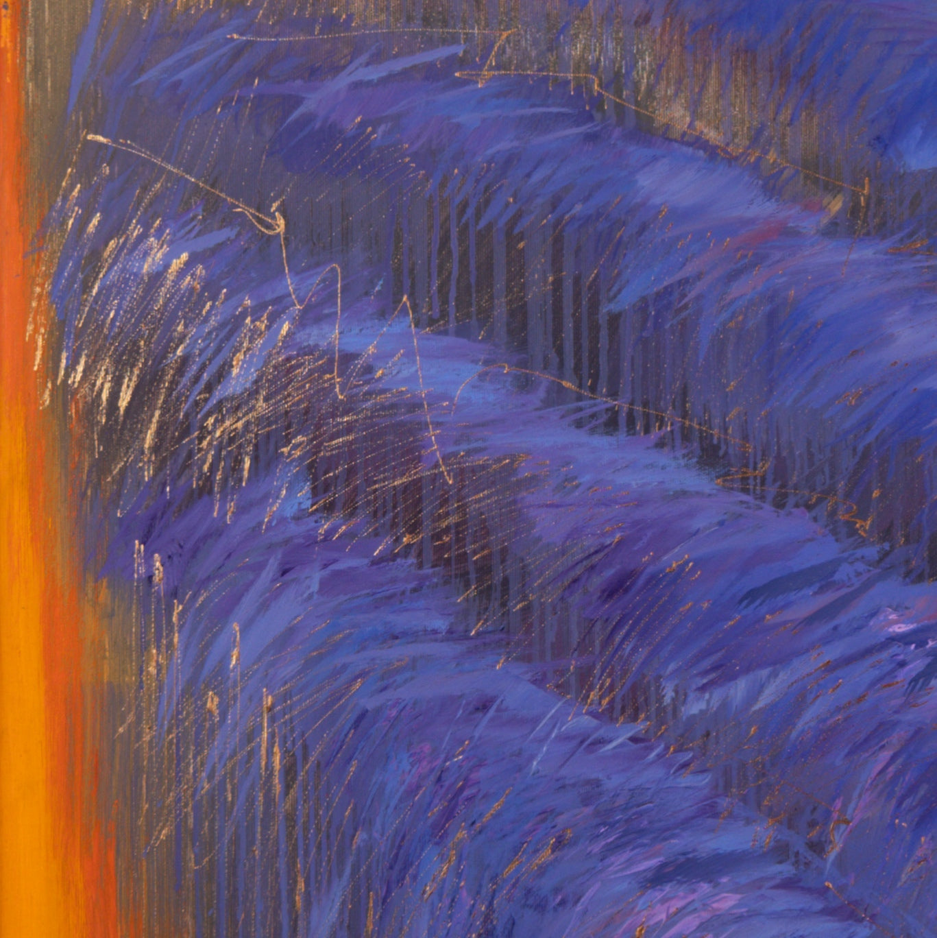 Provence Lila Feld Bild 3