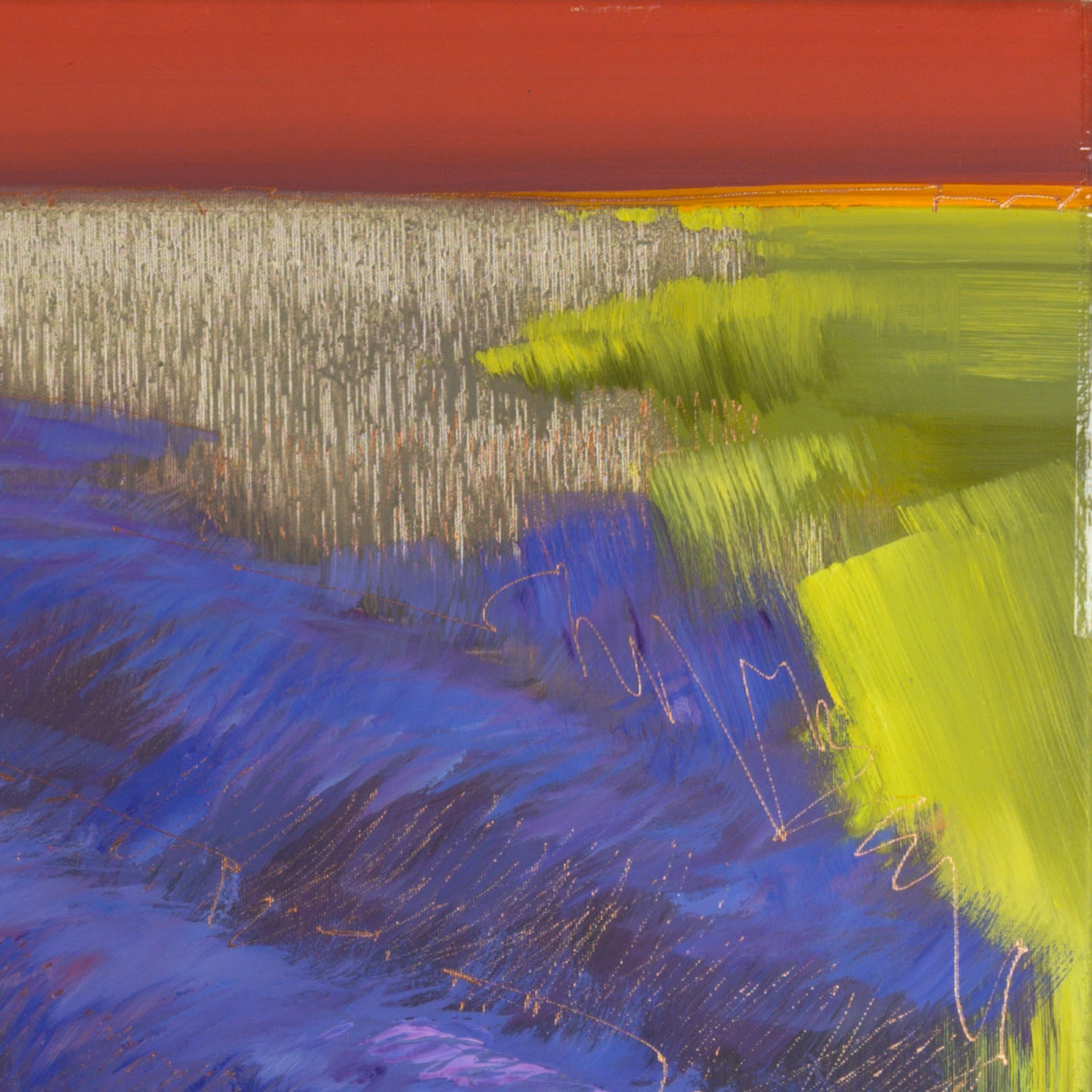 Provence Lila Feld Bild 4