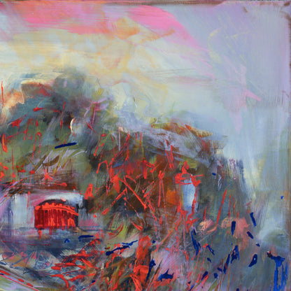 Roter Zaun Bild 5