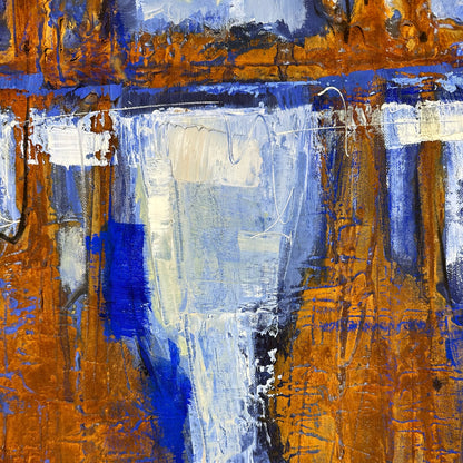 Spiegelung in Blau Bild 4