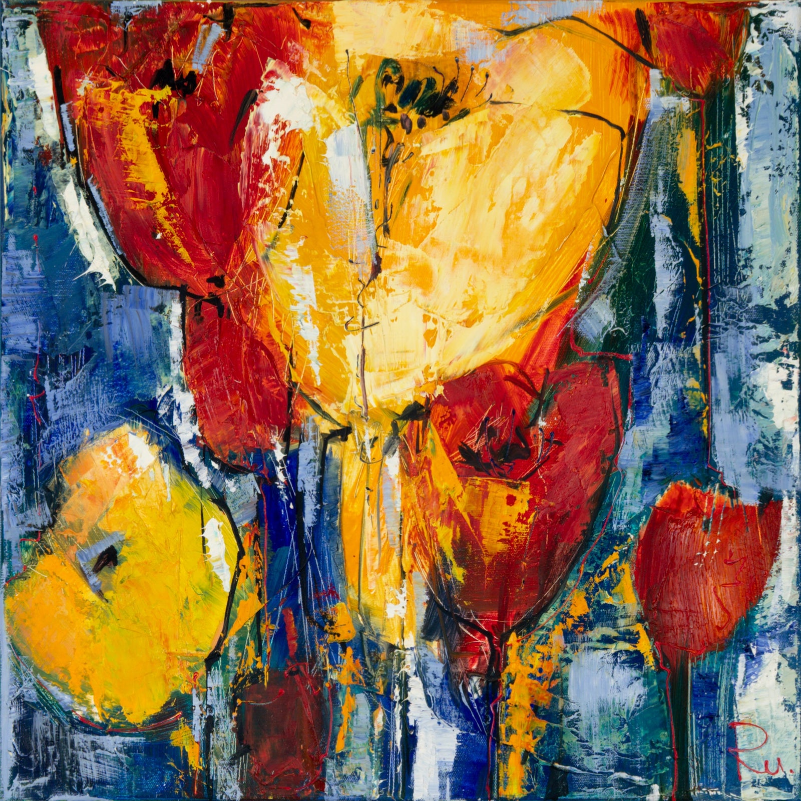 Tulpen Abstrakt 1 Bild 1