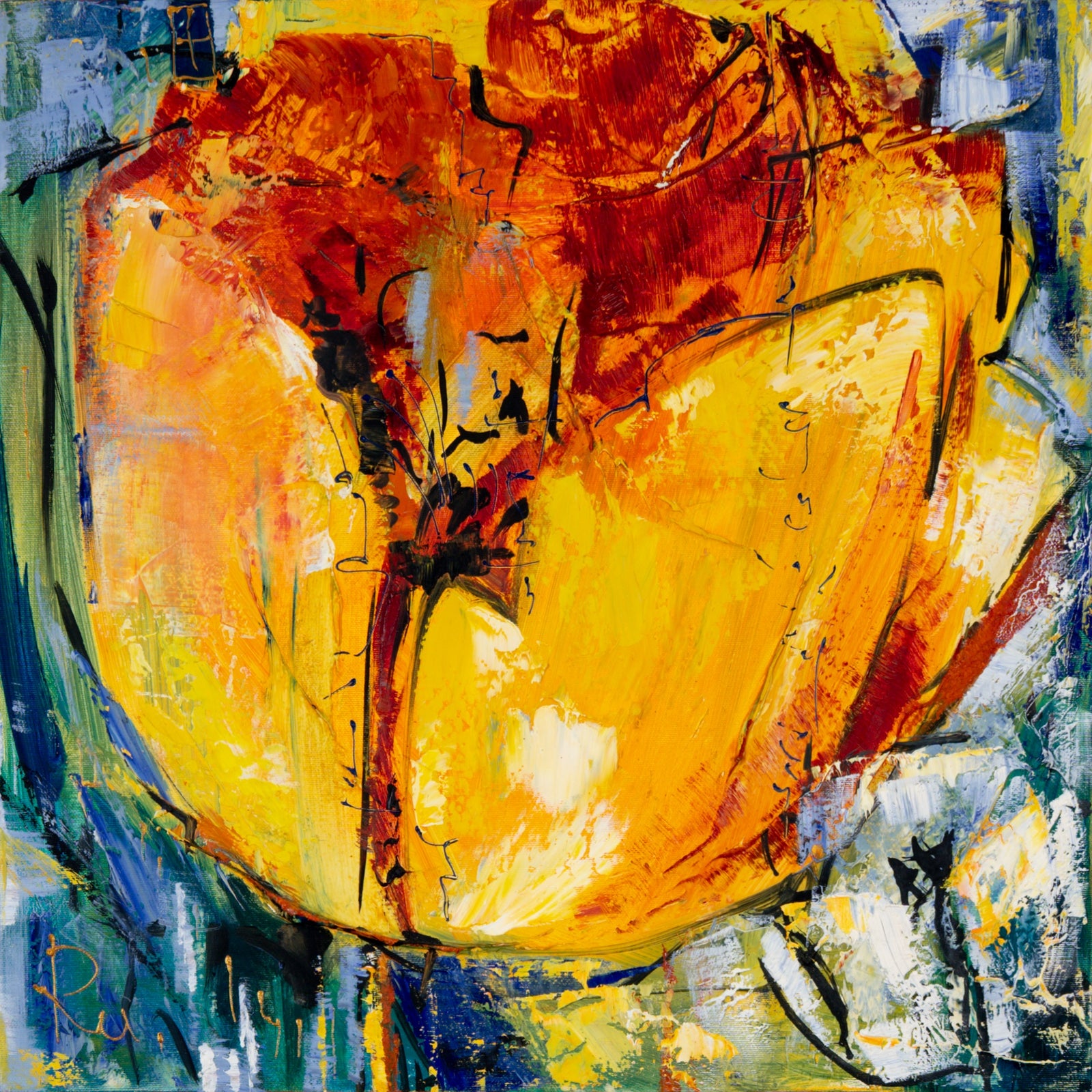 Tulpen Abstrakt 2 Bild 1